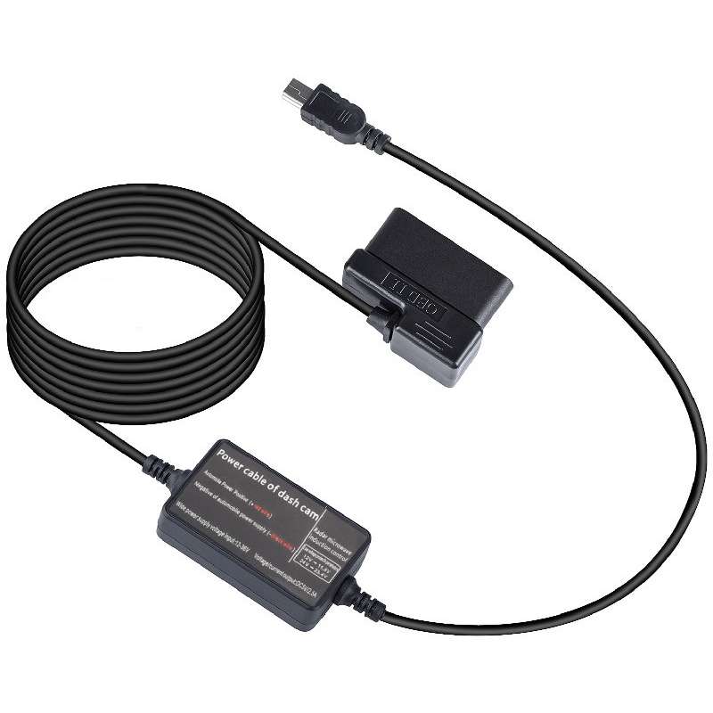 H525 Driving Recorder OBD Radar Line Microwave Induction Antihyline With Low Voltage Protection Car