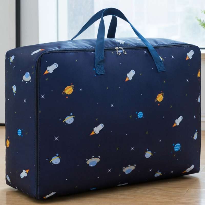 Oxford Cloth Quilt Moisture-Proof & Waterproof Storage Bag Zipper Portable Moving Luggage Bag, Speci