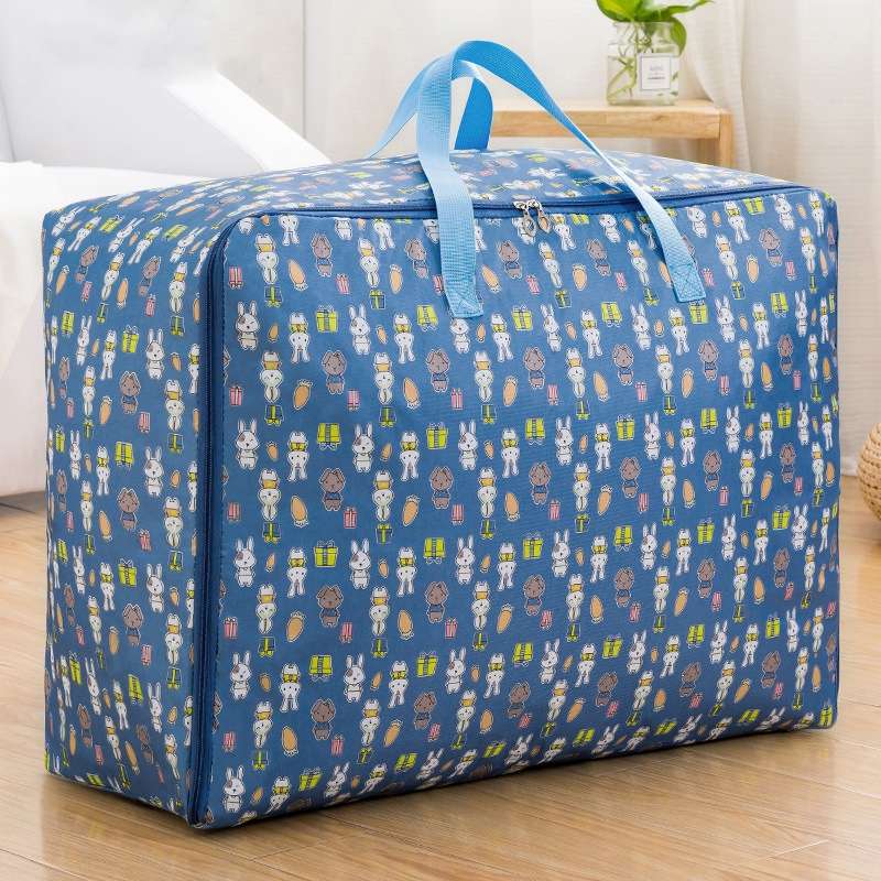 Oxford Cloth Quilt Moisture-Proof & Waterproof Storage Bag Zipper Portable Moving Luggage Bag, Speci