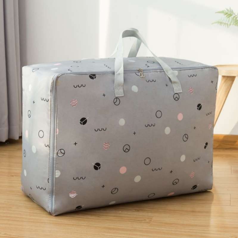 Oxford Cloth Quilt Moisture-Proof & Waterproof Storage Bag Zipper Portable Moving Luggage Bag, Speci