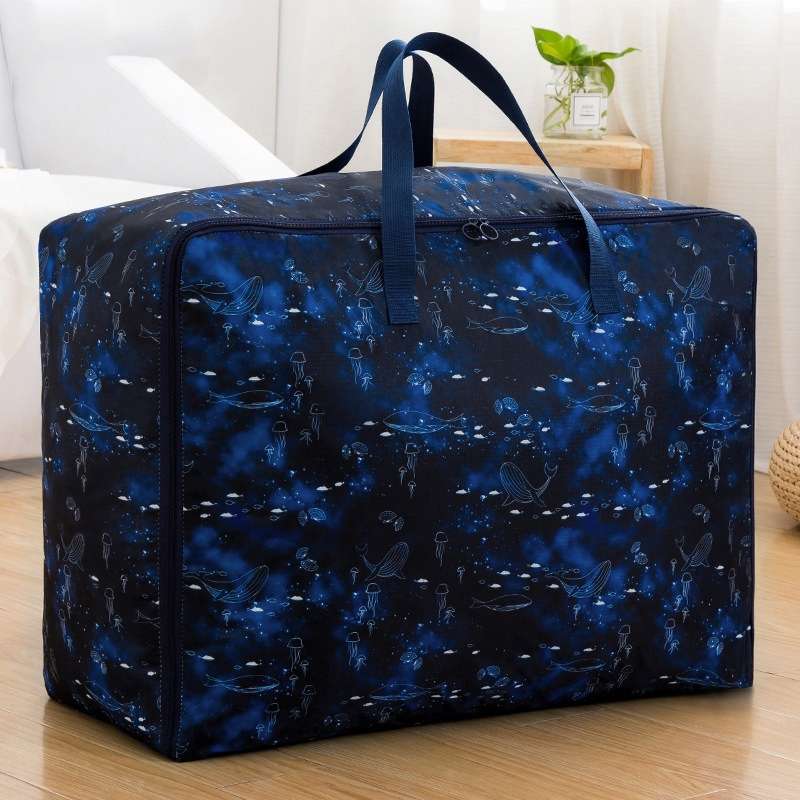 Oxford Cloth Quilt Moisture-Proof & Waterproof Storage Bag Zipper Portable Moving Luggage Bag, Speci