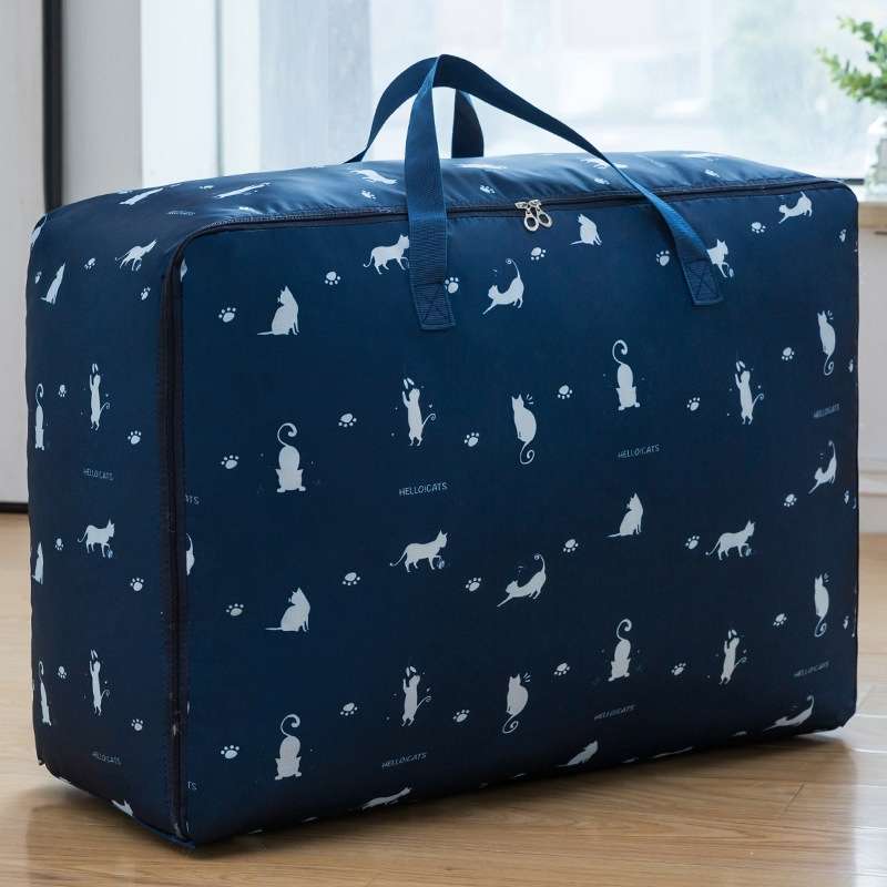 Oxford Cloth Quilt Moisture-Proof & Waterproof Storage Bag Zipper Portable Moving Luggage Bag, Speci