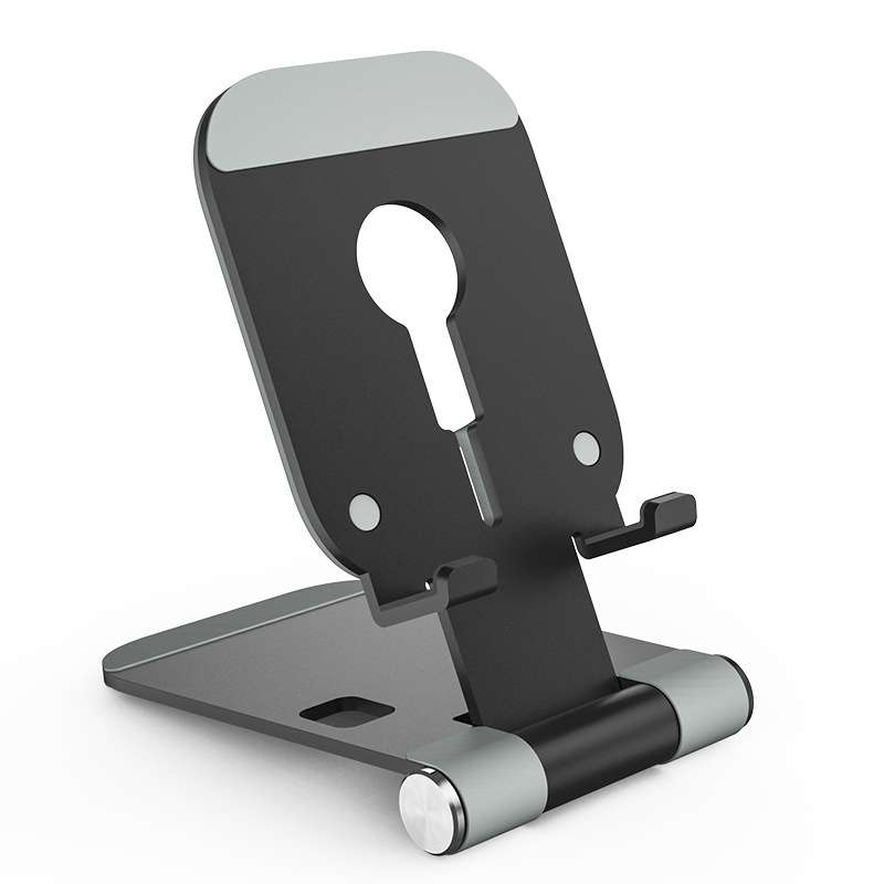 Magsafe Wireless Charging Stand Aluminum Alloy Folding Desktop Live Bracket(Silver)