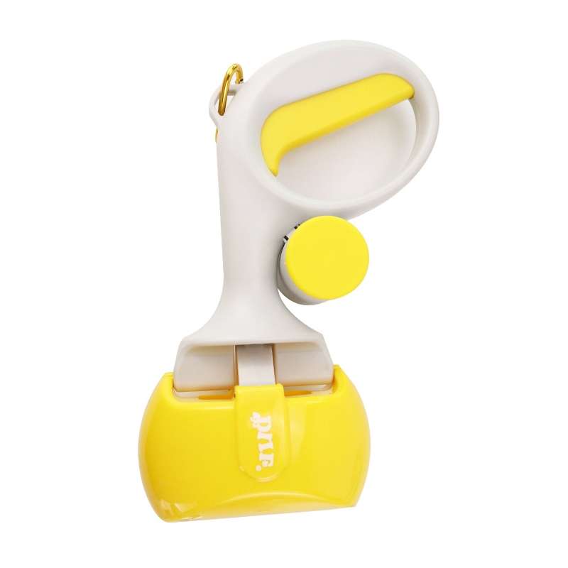Portable Pet Toilet Picker With Garbage Bag(Blue)