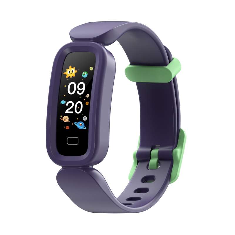 S90 Sleep Monitoring Bluetooth Sports Pedometer Smart Bracelet(Purple)