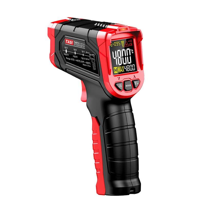 TASI Colorful Screen Infrared Thermometer, -50-480 Degrees Celsius(TA601A)