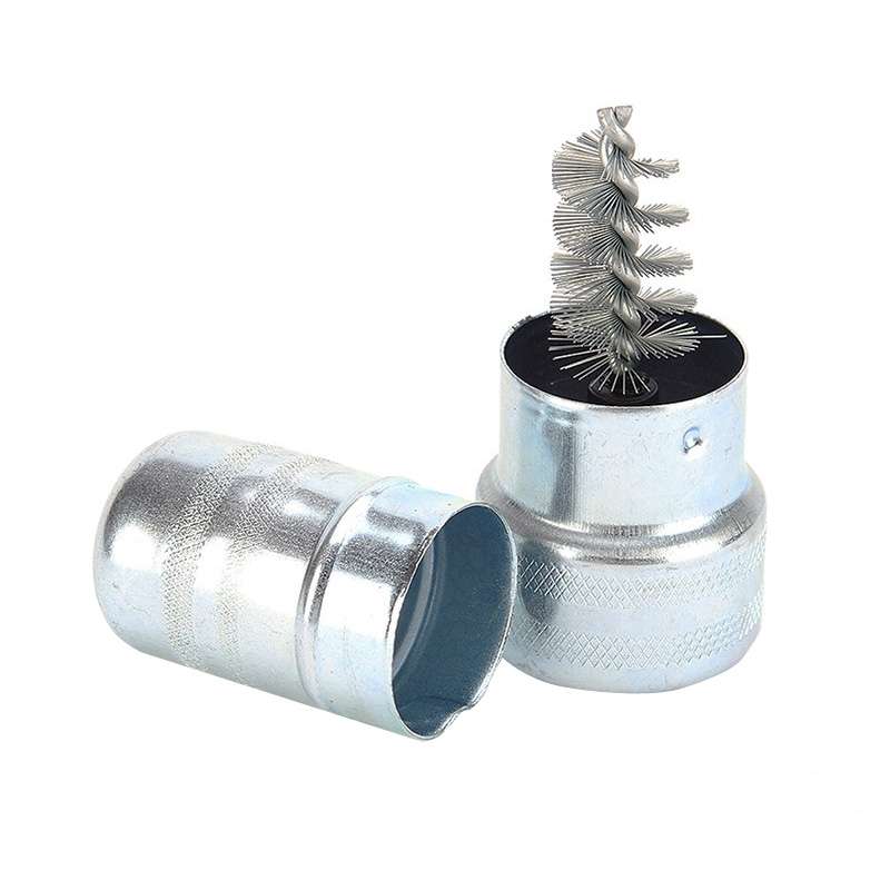 5 PCS 114 Car Cleaning Tools Battery Pile Head Brush(As Show)
