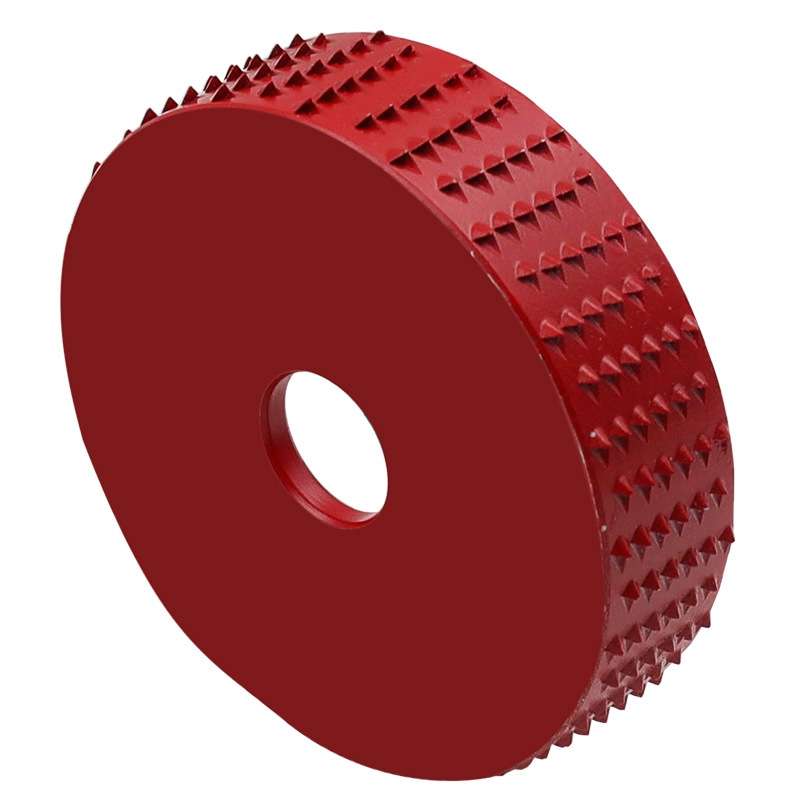 Corner Grinder Polishing Plate Woodworking Polishing Flat Disc(75mm Red)