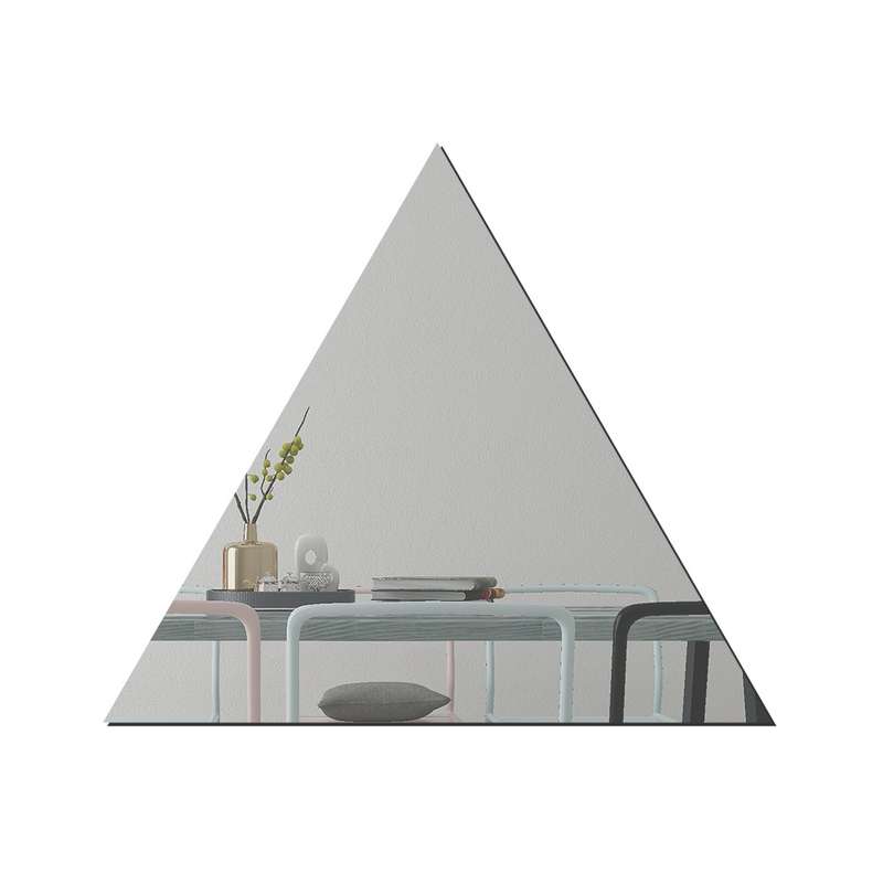 Ym300 16 PCS / Set Home Personal Wall Stickers DIY Acrylic Wall Decorative Mirror(Hexagon Gold)