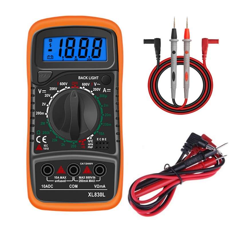 ANENG XL830L Multi-Function Digital Display High-Precision Digital Multimeter, Specification: Standa