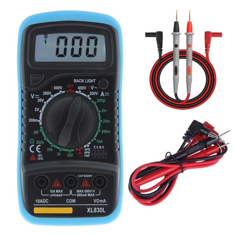 ANENG XL830L Multi-Function Digital Display High-Precision Digital Multimeter, Specification: Standa