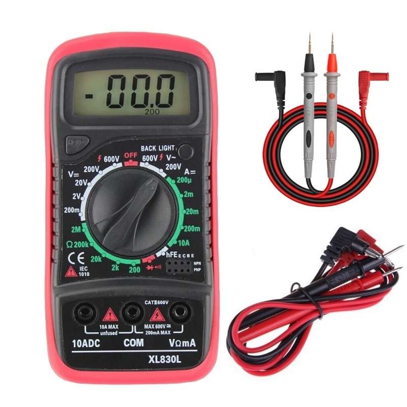 ANENG XL830L Multi-Function Digital Display High-Precision Digital Multimeter, Specification: Standa