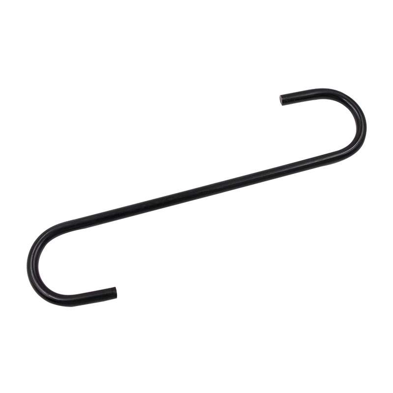 8 PCS S-Type Brake Pump Hanging Hook(Black)