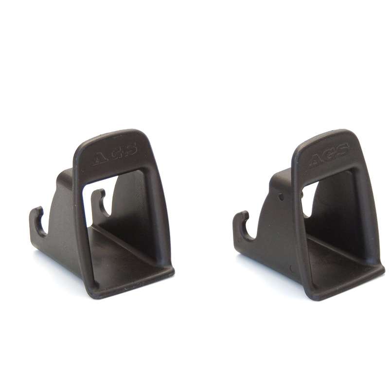 10 Pairs CSJY-4001 Car Child Safety Seat Interface Guide Slot(Black)