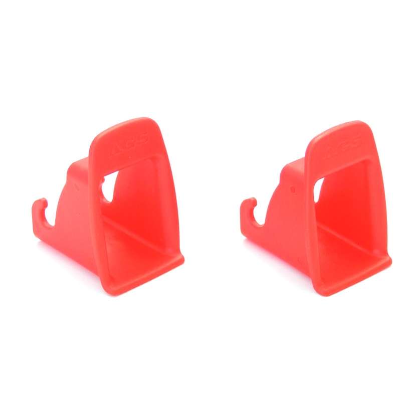 10 Pairs CSJY-4001 Car Child Safety Seat Interface Guide Slot(Red)