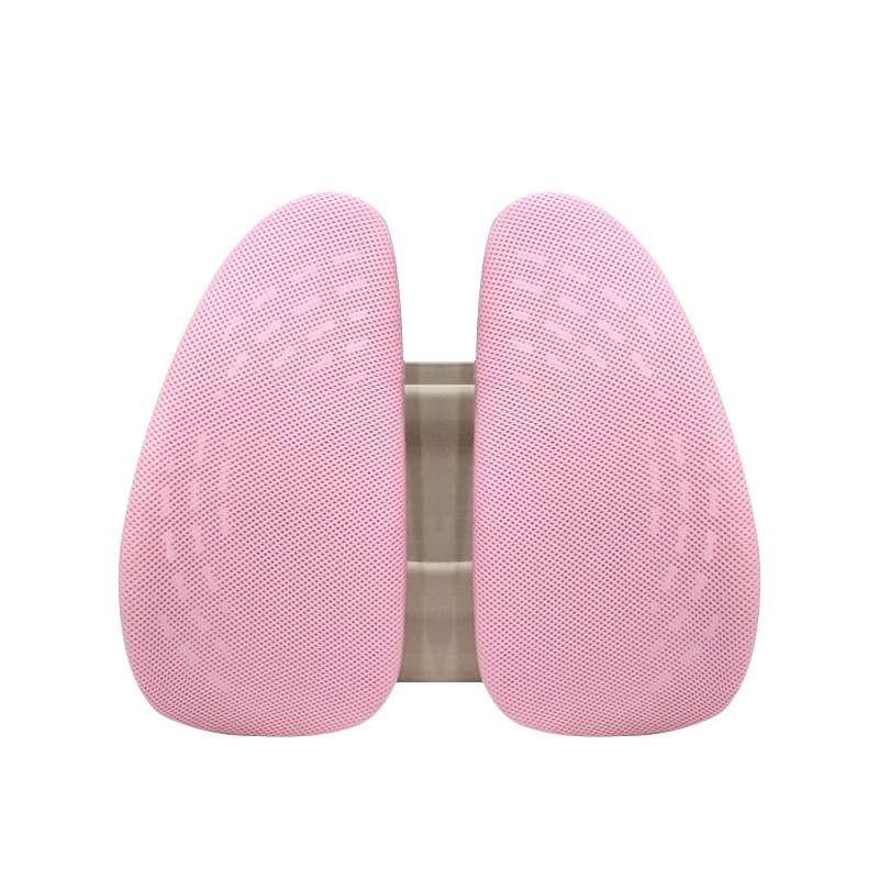 5297 Car Massage Seat Cushion(Beige with Pink)