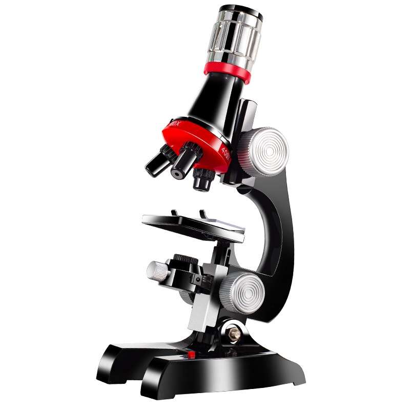 HD 1200 Times Microscope Children Educational Toys(Light Blue)