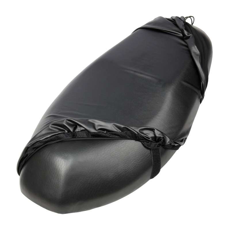 MC1004 Motorcycle Sun Protection Dustproof Rain Seat Cover, Specification: L(Black)
