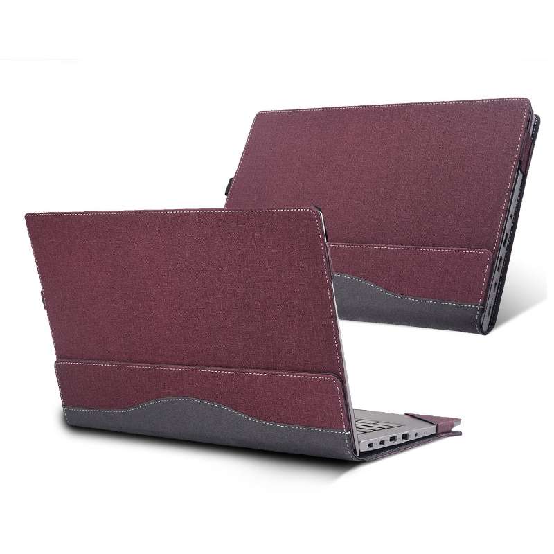 Laptop Leather Anti-Fall Protective Case For HP Envy X360 13-Ag Ar(Navy Blue)