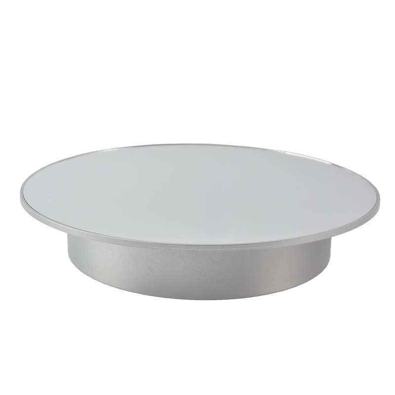 20cm Mirror Two-way Turntable Display Stand Video Shooting Props Turntable(Gold)