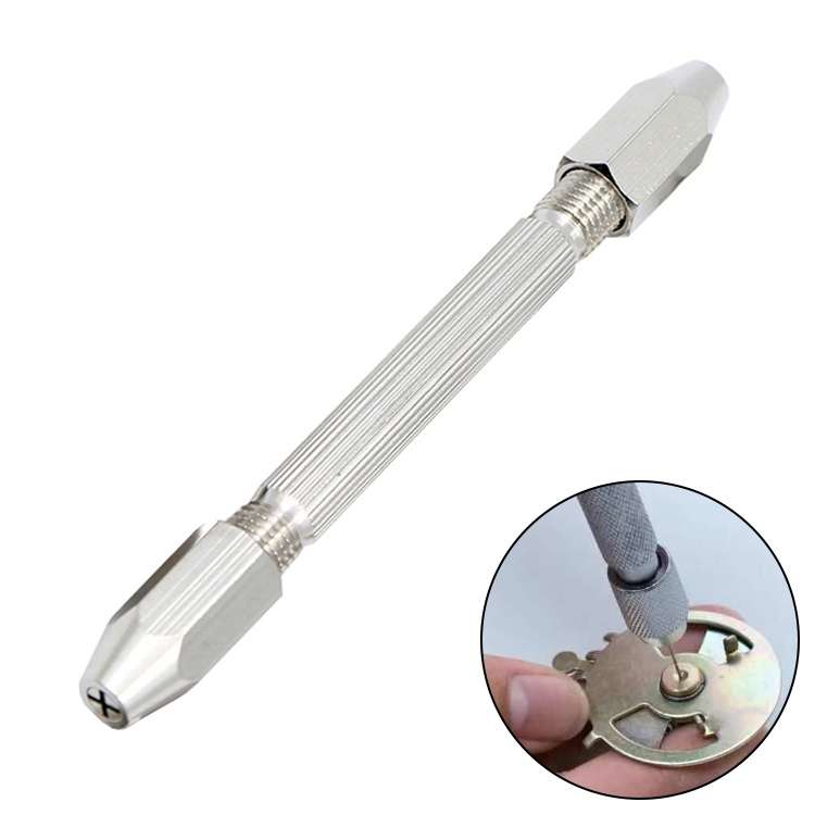 Double-ended Steel Pick Aluminum Slloy Hand Drill Punch