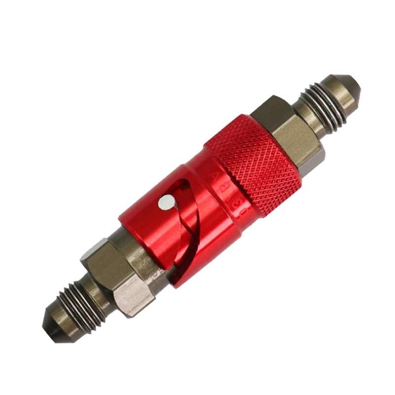 Motorcycle Universal Brake Hose Quick Release Joint(Red)
