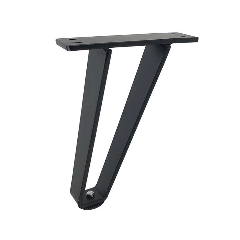 LH-GB0001 Thickened Load-Bearing Sofa TV Cabinet Support Legs, Height: 15cm(Brushed Copper)