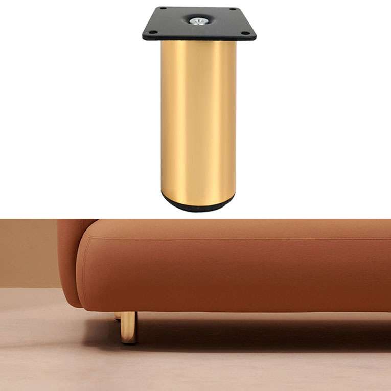 LH-OU050 Thickened Stainless Steel Furniture Support Legs, Height: 5cm(Rose Gold)