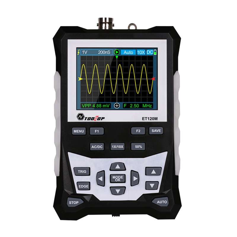 ET120M 120MHz Digital Color Simulation Oscilloscope