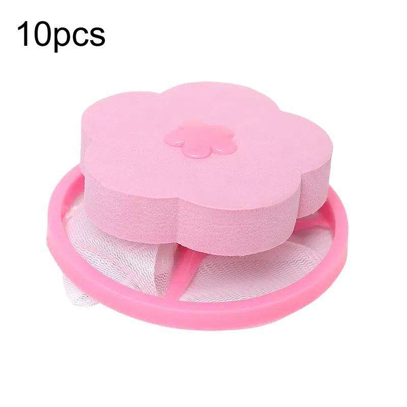 10 PCS C2096 Washing Machine Floating Material Filter Bag(Blue)