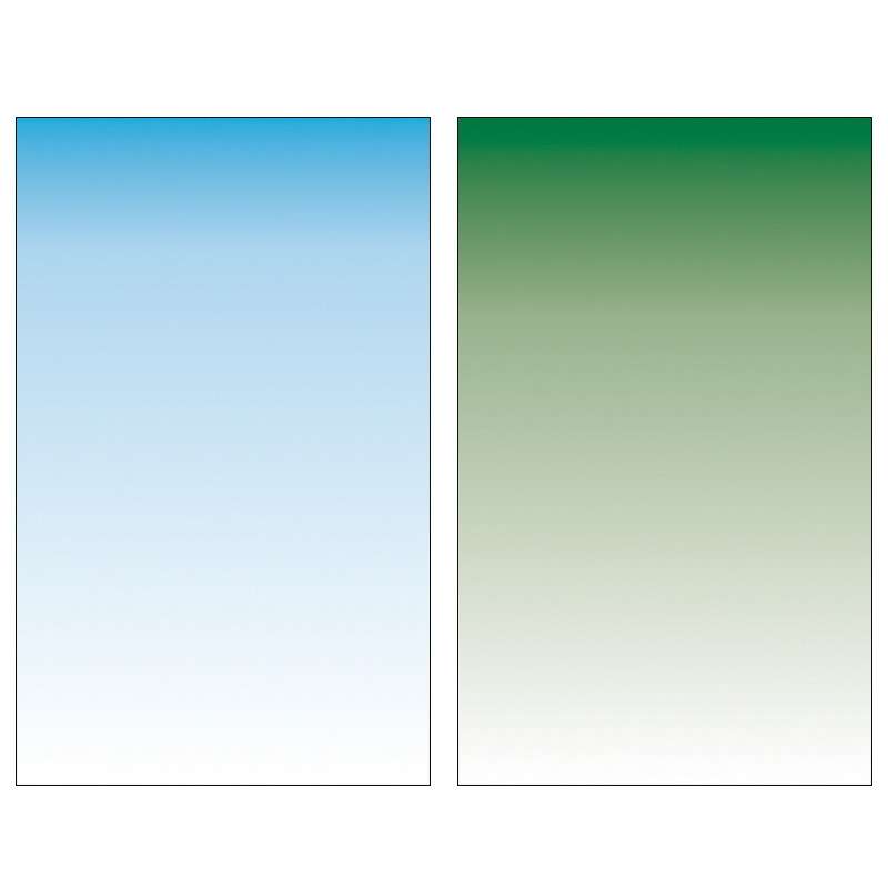 54 x 83cm Gradient Morandi Double-sided Film Photo Props Background Paper(Deep Gray / Light Gray)