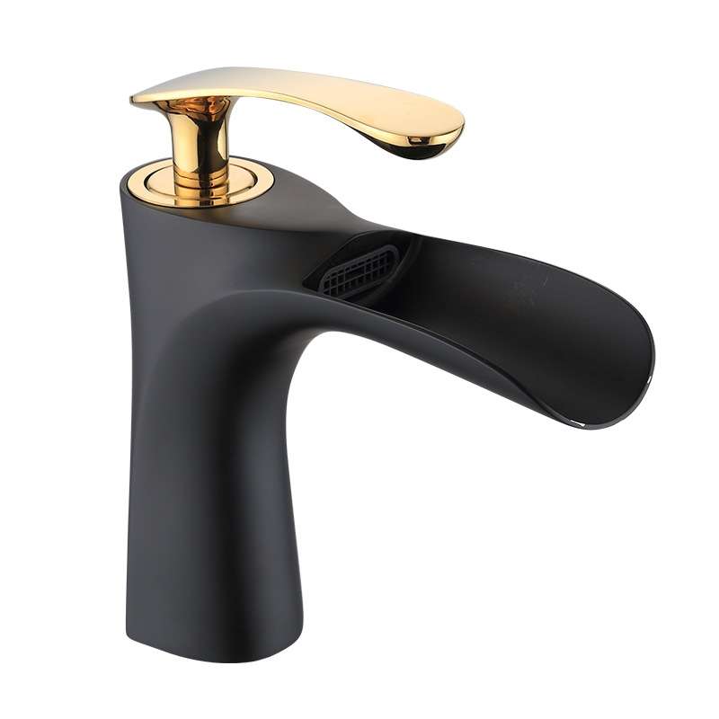 Washbasin All Copper Diamond Hot And Cold Water Faucet(Brushed)