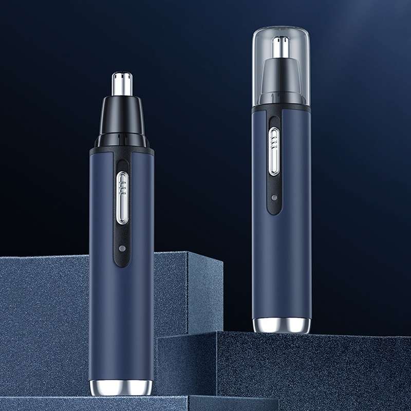 Electric Nose Hair Trimmer USB Rechargeable Eyebrow Trimmer Shaver( Gold)