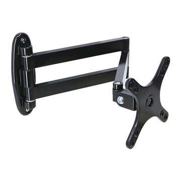 Computer LCD Monitor Wall Mounted Universal Swivel Bracket(Silver)
