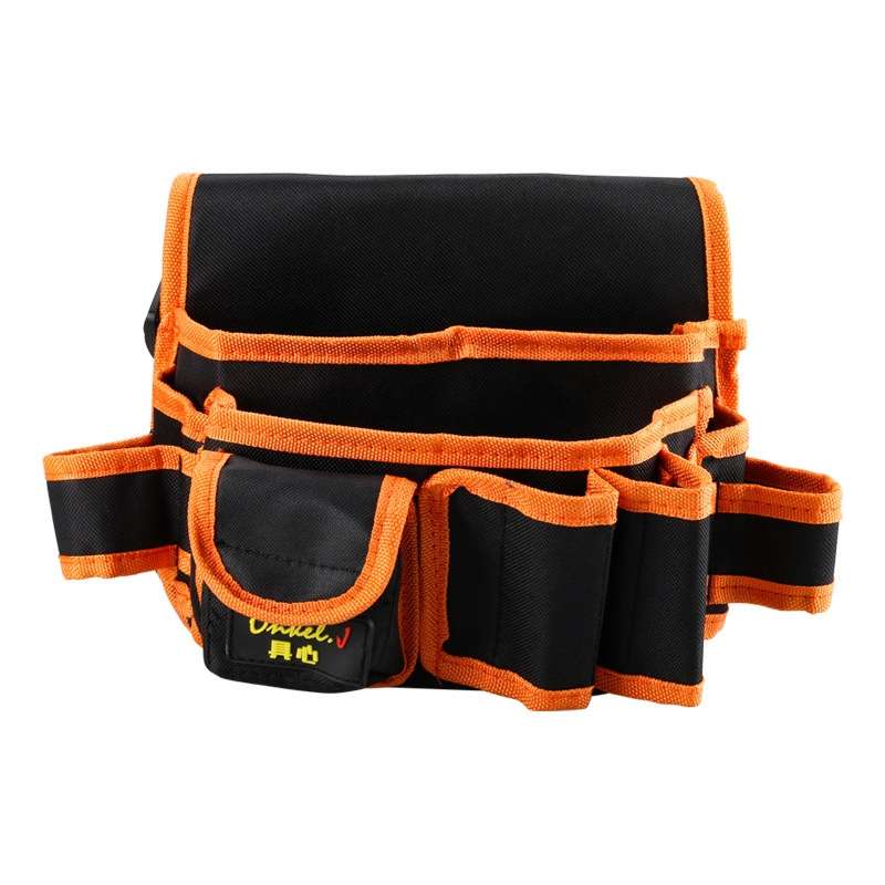 Onkel.J Electrician Waist Bag Canvas Multifunctional Tool Bag, Series: D Type
