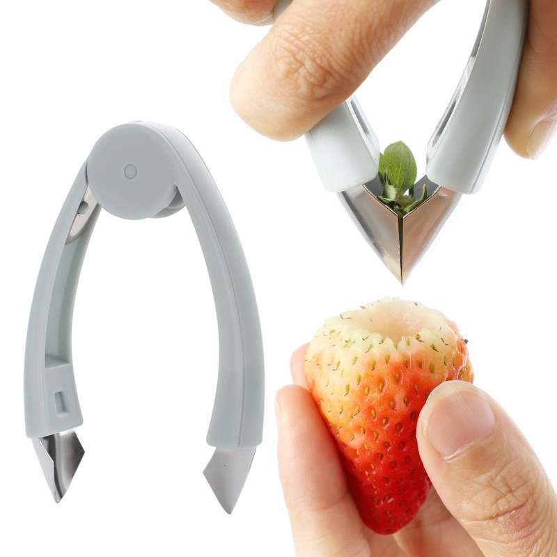 2 PCS Kitchen Stem Fruit Digger Tomato Stem Peeler(Orange)