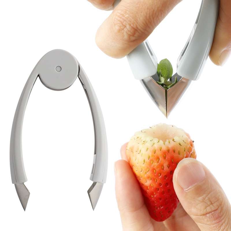2 PCS Kitchen Stem Fruit Digger Tomato Stem Peeler(Orange)
