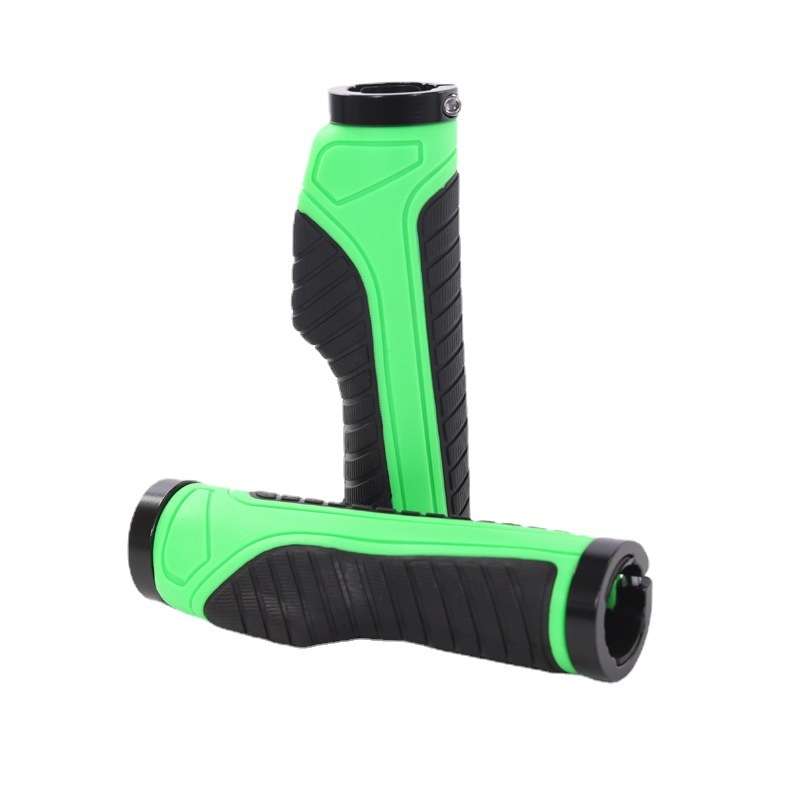 1 Pair Bicycle MTB Bike Handlebar Grips Rubber Anti-Slip Racing Bike Grip(Grey)