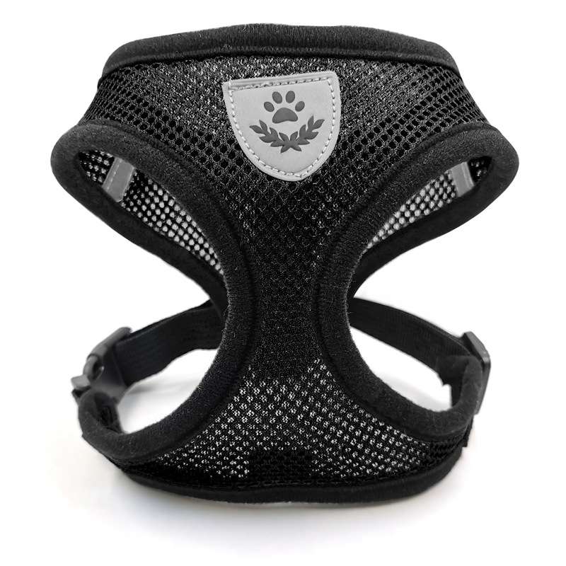 Pet Chest Strap Small Medium Dog Cat Breathable Dog Walking Vest, Size: L Chest Back(Blue)