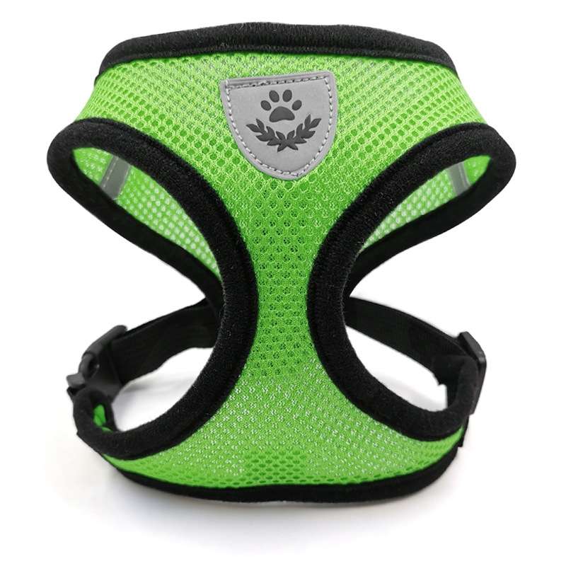 Pet Chest Strap Small Medium Dog Cat Breathable Dog Walking Vest, Size: L Chest Back(Blue)