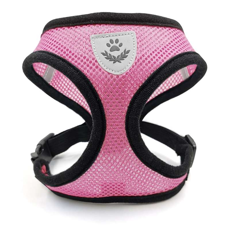 Pet Chest Strap Small Medium Dog Cat Breathable Dog Walking Vest, Size: L Chest Back(Blue)