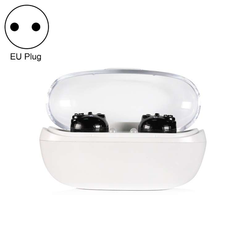 Magnetic Charge Dual-unit Sound Collector, Specification: EU Plug(Black)
