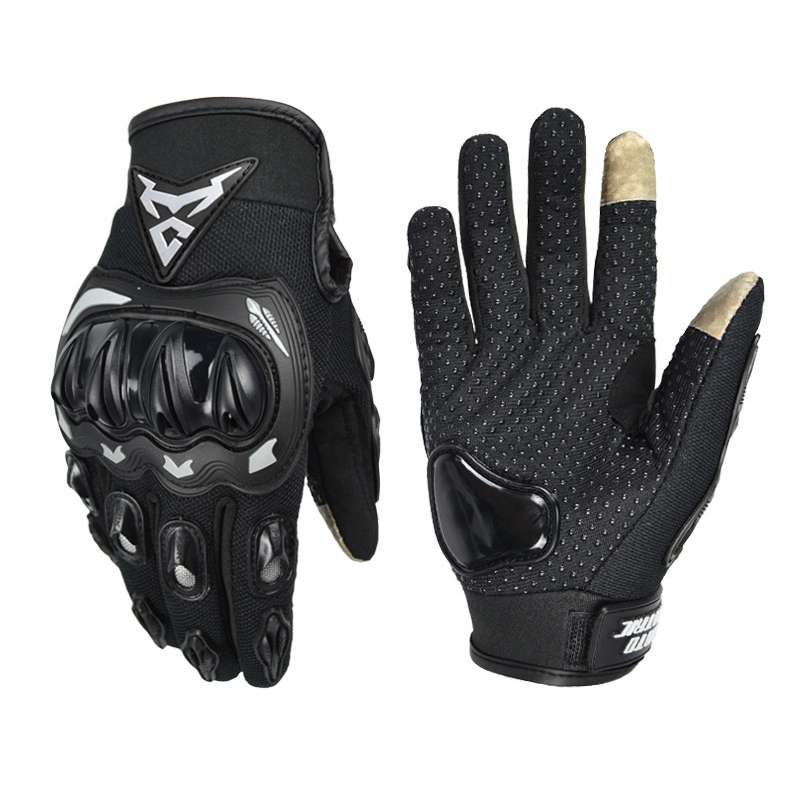 MOTOCENTRIC 13-MC-010 Touch Screen Motorcycle Breathable Gloves, Specification: M(Red)