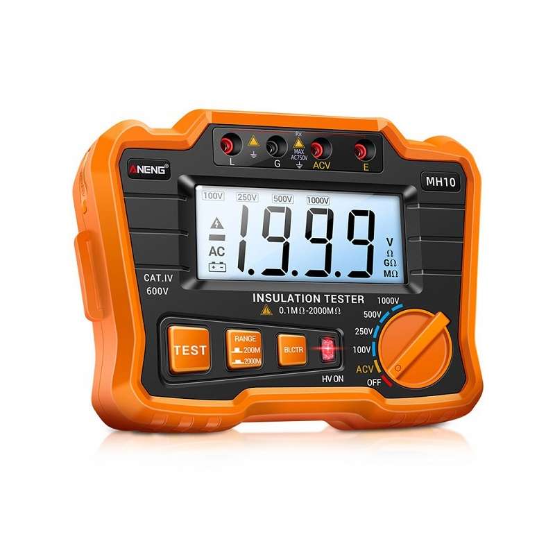 ANENG MH10 Digital High Precision Insulation Resistance Tester(Blue)
