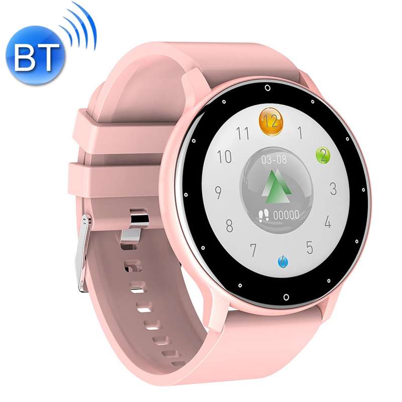 ZL02 Smart Heart Rate Blood Pressure Oxygen Monitoring Sports Pedometer Wireless Bluetooth Watch(Blu