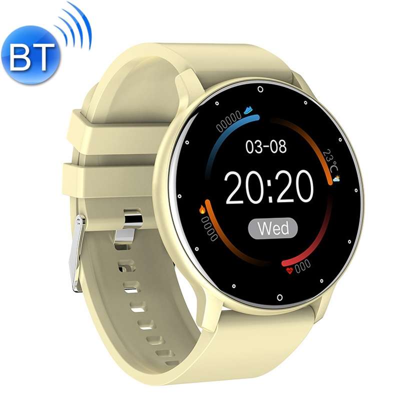 ZL02 Smart Heart Rate Blood Pressure Oxygen Monitoring Sports Pedometer Wireless Bluetooth Watch(Blu