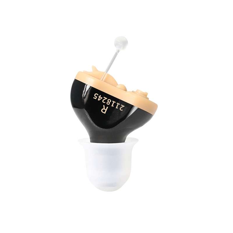 Battery Type Digital Noise Reduction Hearing Aid Elderly Sound Amplifier(White Right Ear)