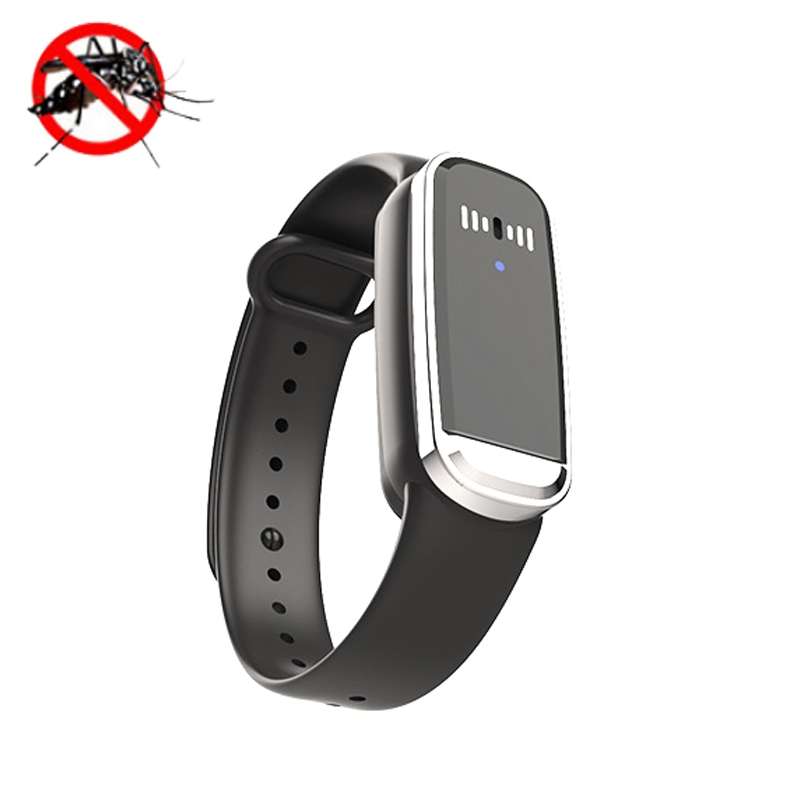 M70 Ultrasonic Mosquito Repellent Bracelet Outdoor Mosquito Repellent(Black)