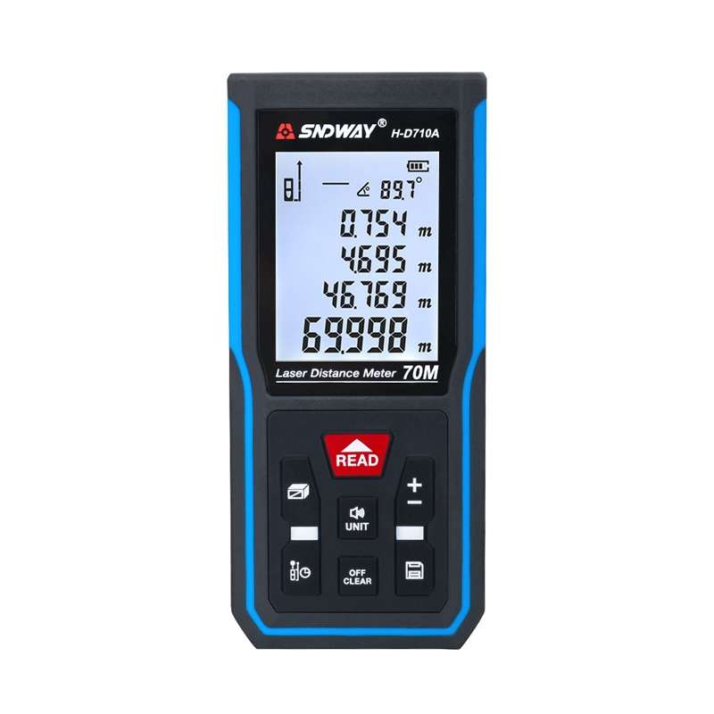 SNDWAY H-D710A Handheld Laser Rangefinder Infrared Measuring Instrument, Distance: 70m