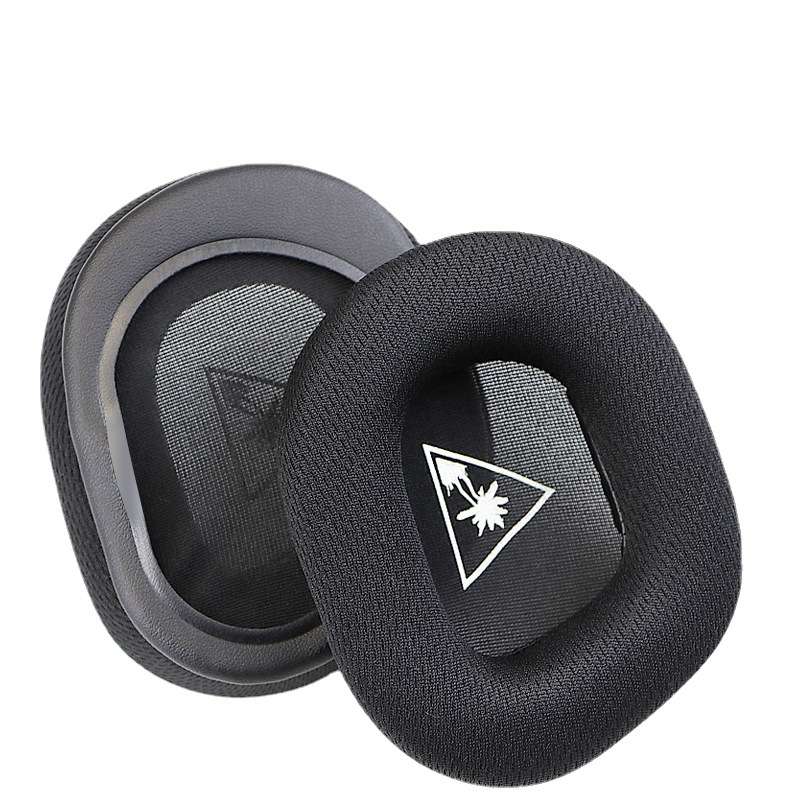 2 PCS Headphone Foam Cover for Turtle Beach Stealth 600 Gen 2(Black Net Cloth Blue Pattern)